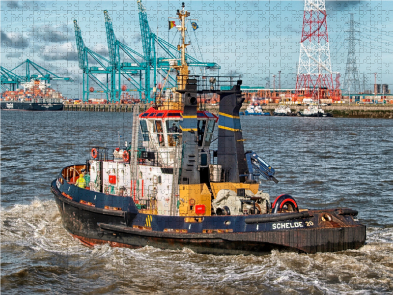 Schlepper Hafen Antwerpen