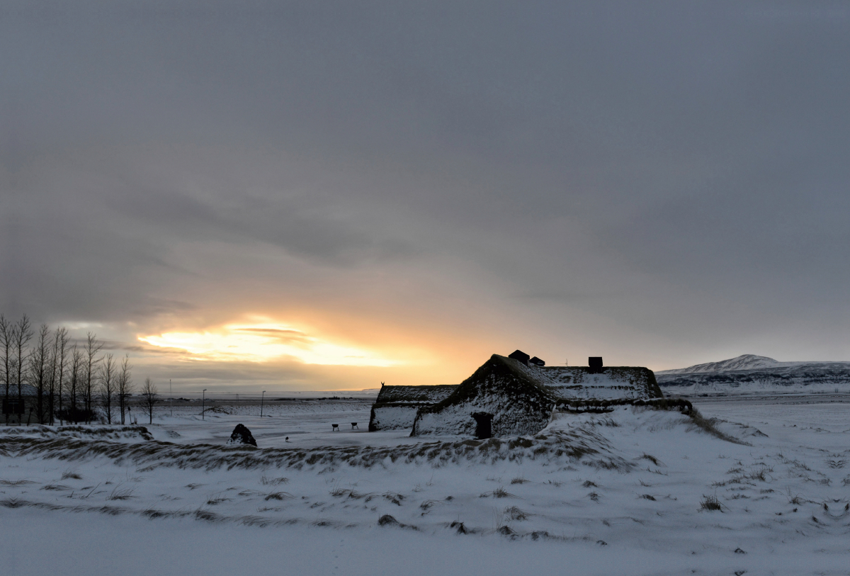 Wintertraum auf Island mit Vikingerhaus