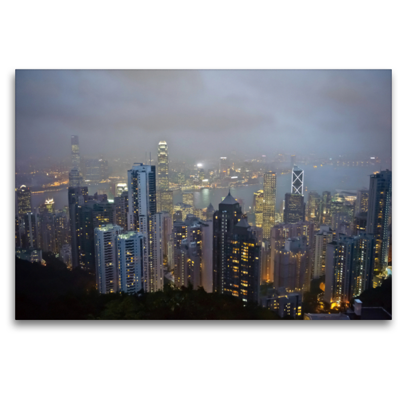 Ein Motiv aus dem Kalender Hongkong - City Lights