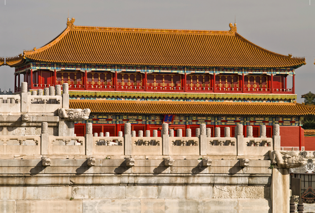 Hongyi Pavilion in der verbotenen Stadt