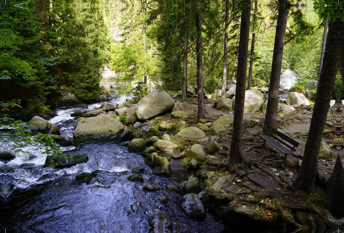 Oker und Verlobungsinsel im Harz