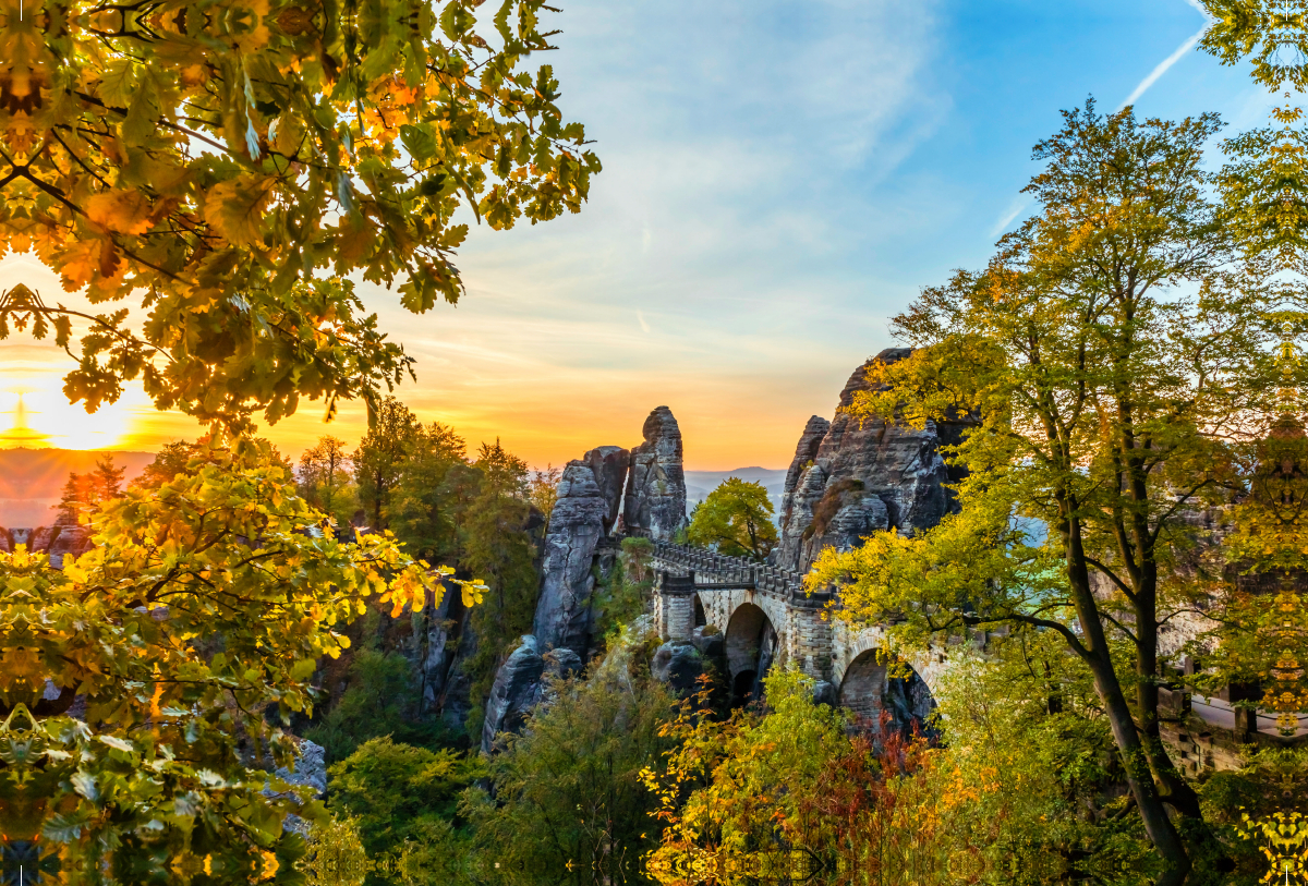 Die Basteibrücke - Sächsische Schweiz