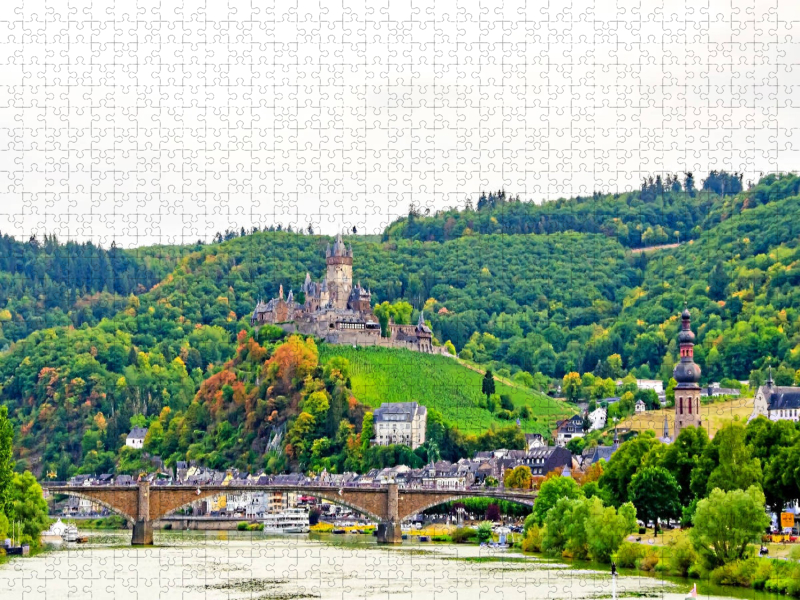 Panoramablick auf die Reichsburg