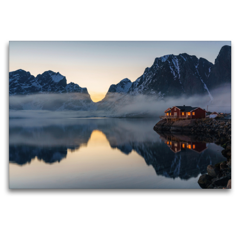 Ein Motiv aus dem Kalender Lofoten - From Dusk Till Dawn