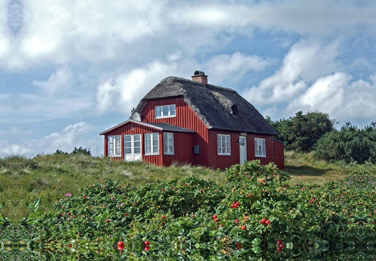 Ein typisch Dänisches Ferienhaus in Vejers Strand