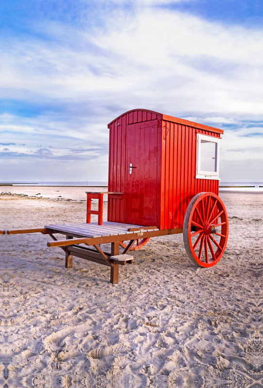 Borkum Badewagen