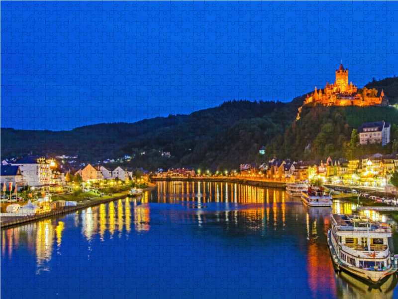 Cochem bei Nacht