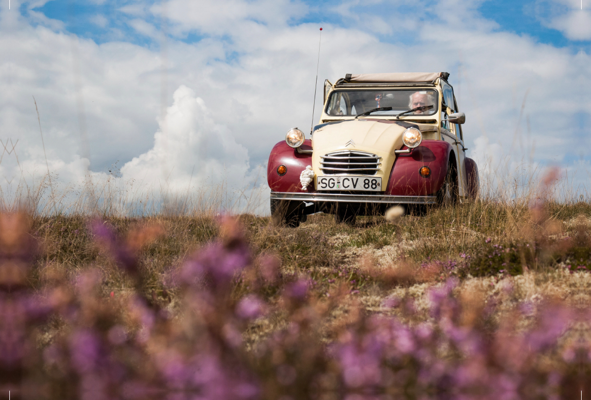 Unterwegs mit Citroen Ente