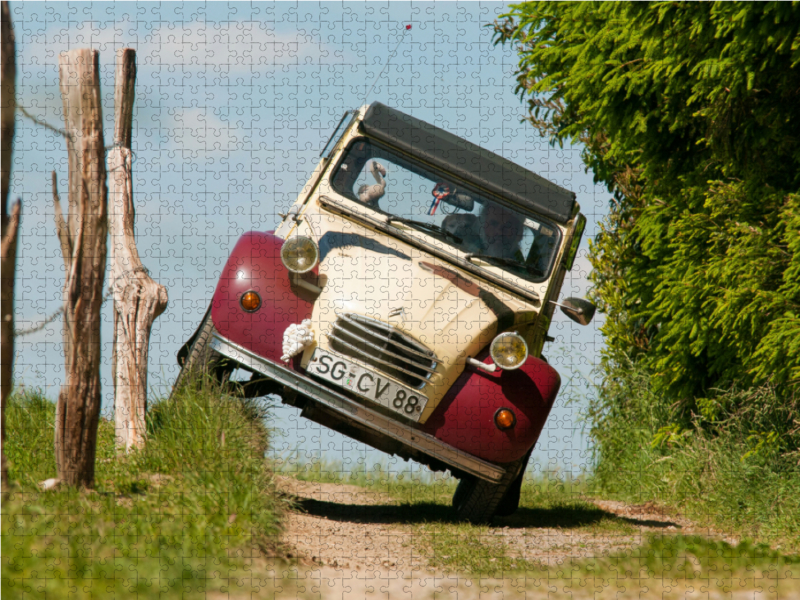 Die Ente ist sicher - Fahrspaß mit 2 CV Dolly