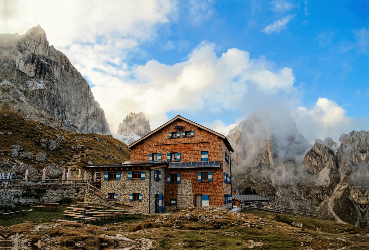 Rotwandhütte (2.283m), Italien