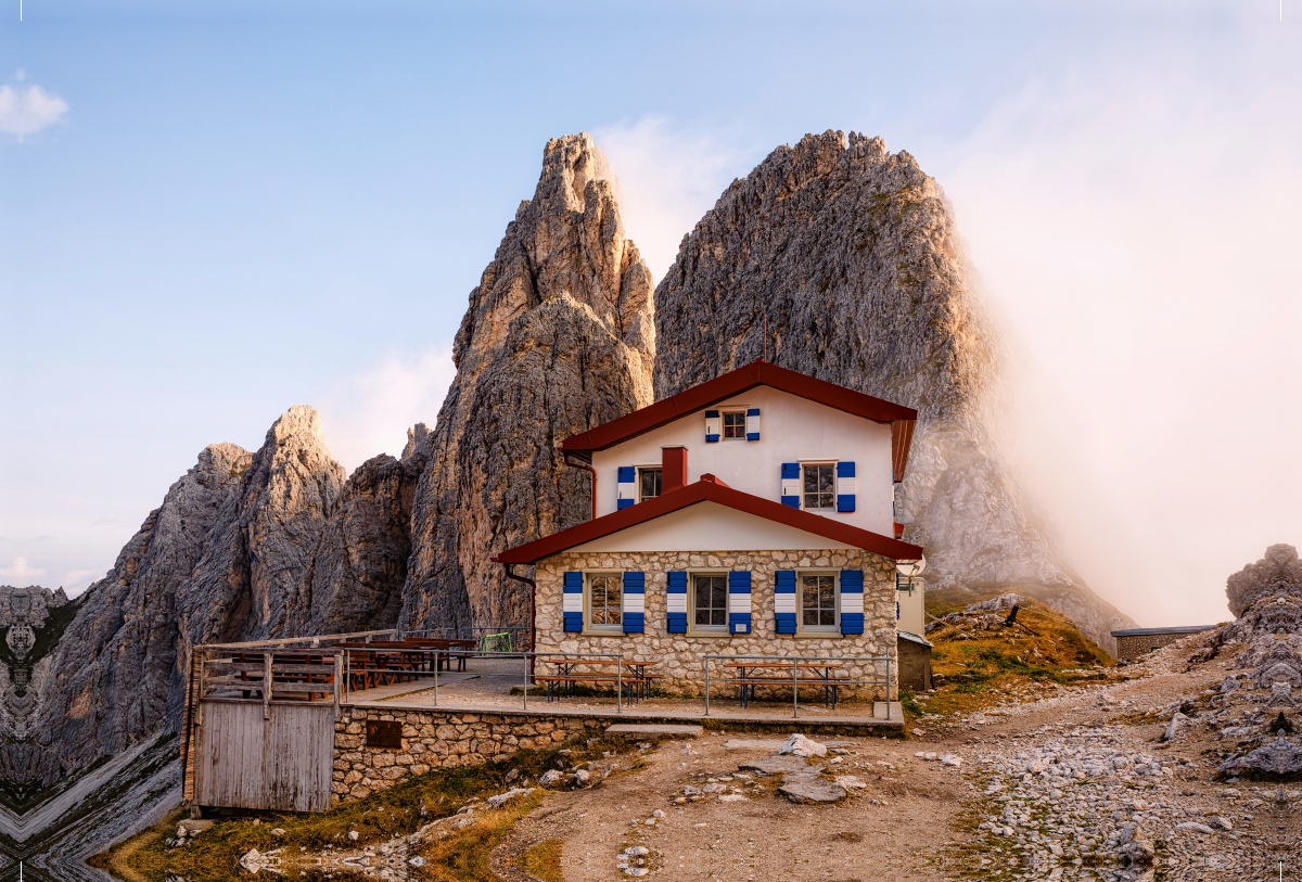 Rifugio Fonda Savio (2.367m), Italien