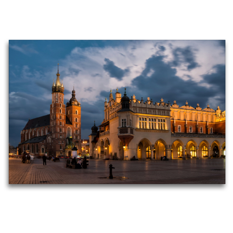 Marktplatz in Krakau