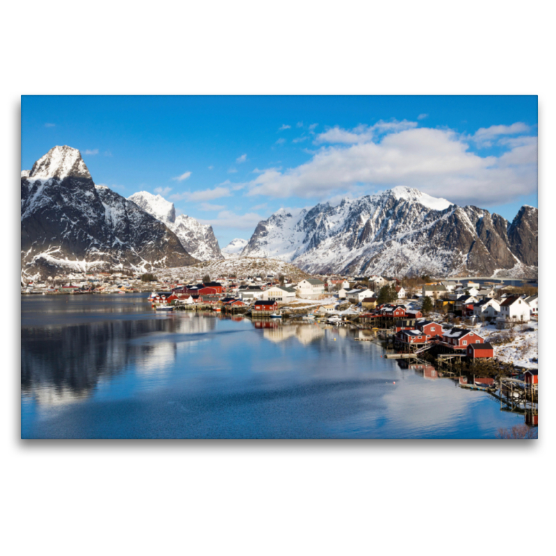 Ein Motiv aus dem Kalender Lofoten - Winterzauber