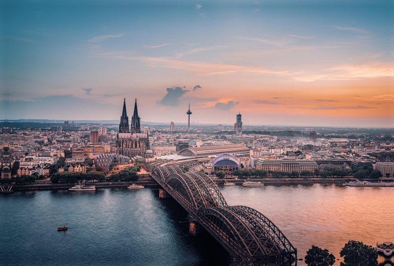 Blick auf den Kölner Dom