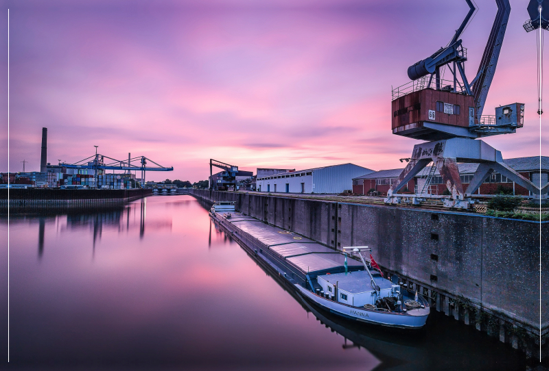 Industriegebiet Düsseldorf