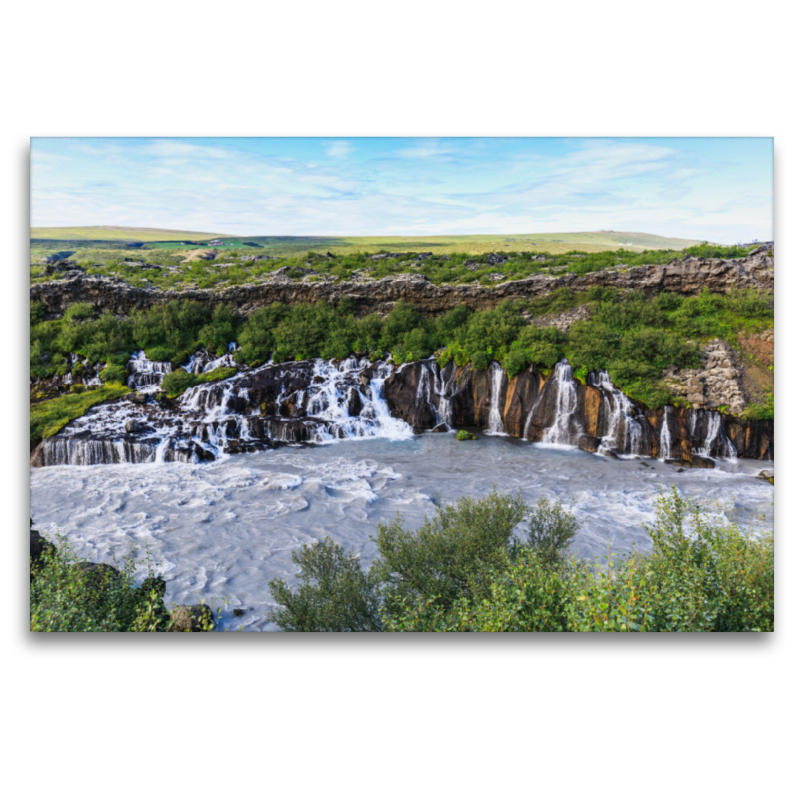 hraunfossar wasserfall island