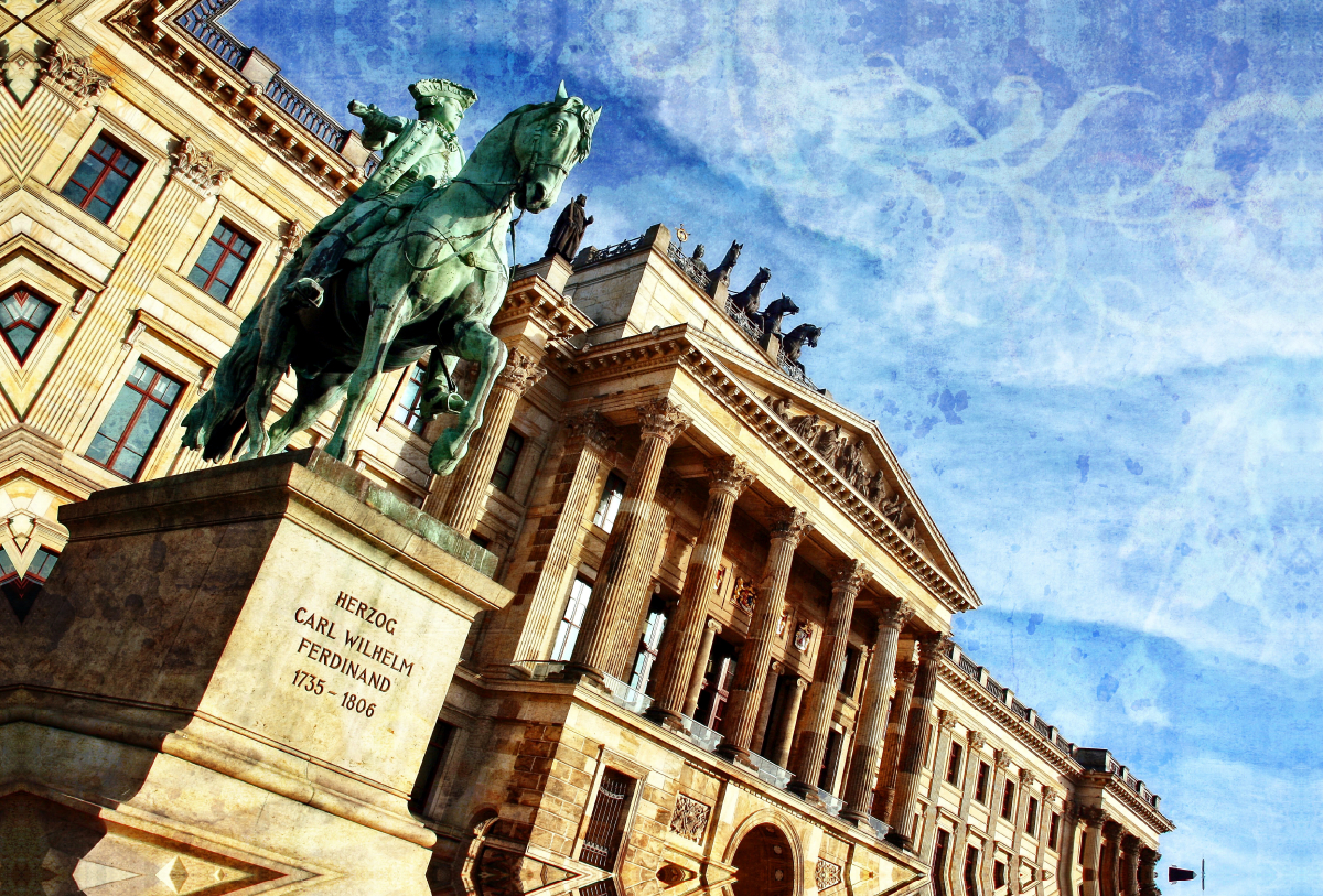 Das wiederaufgebaute Residenzschloss in Braunschweig