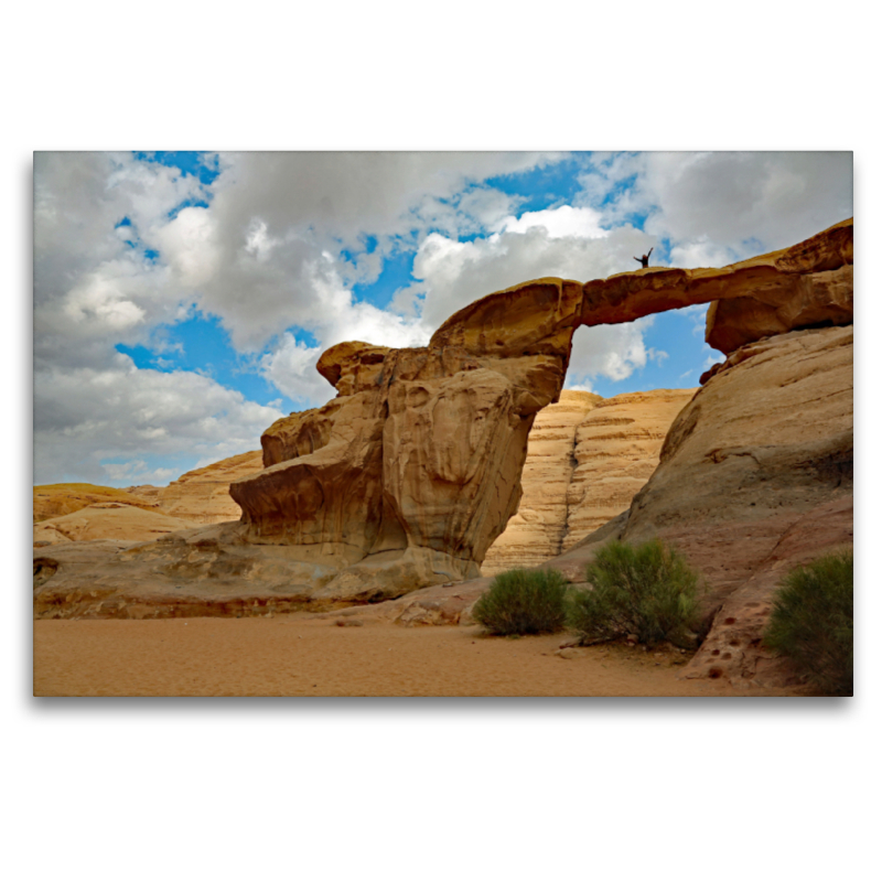 Felsenbrücke im Wadi Rum