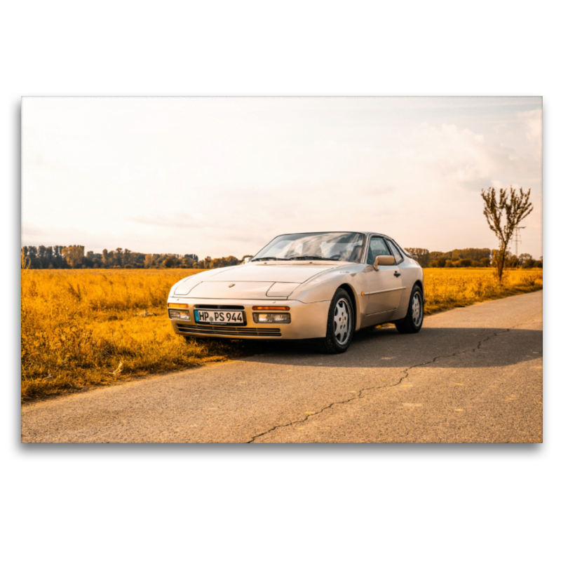 Porsche 944 S2 in herbstlicher Landschaft