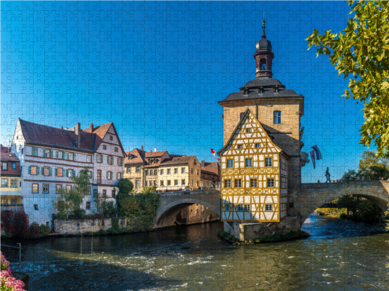 Altes Rathaus in Bamberg, Bayern, Deutschland