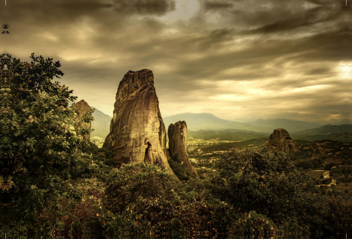 Meteora Felsen Griechenland