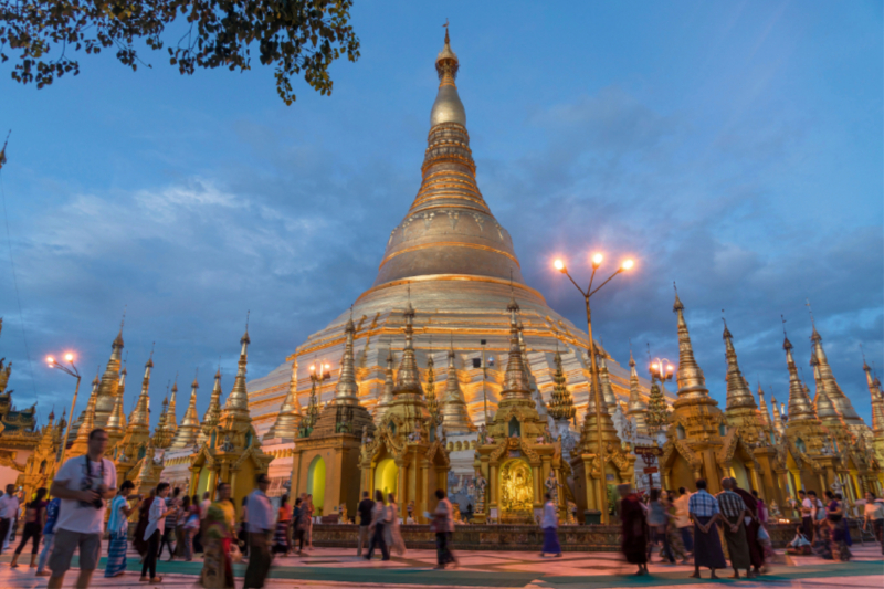 Shwedagon Pagode