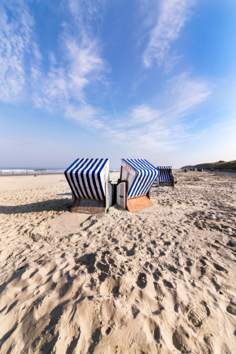 Strandkörbe am Nordstrand