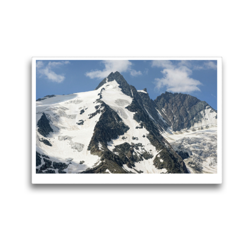 Gipfel des Großglockner Massives. Hohe Tauern in Österreich.