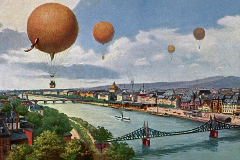 Ein Motiv aus dem Kalender Historisches Frankfurt am Main von 1888 bis 1918