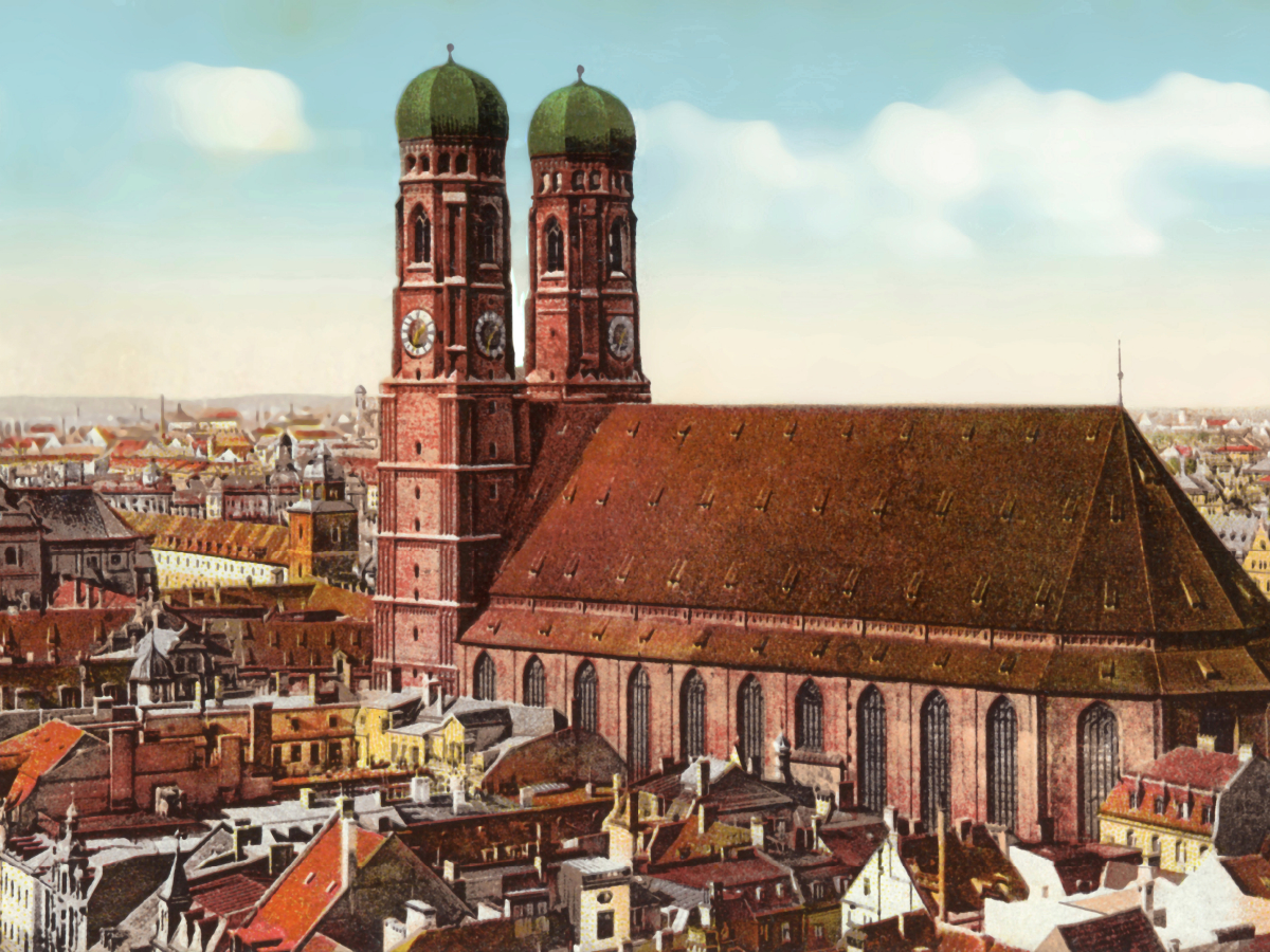 Nordwestansicht der Frauenkirche