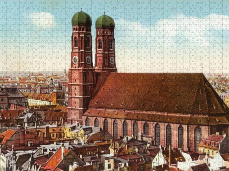 Nordwestansicht der Frauenkirche