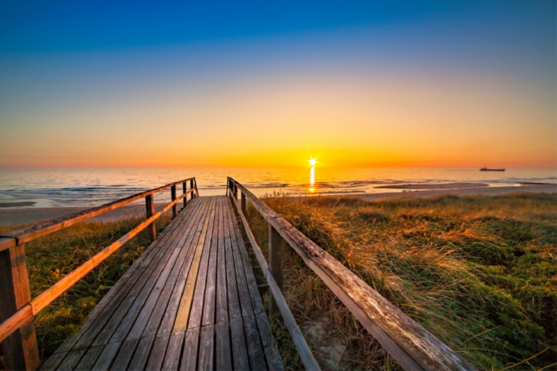 Die Himmelsleiter in Westerland auf Sylt