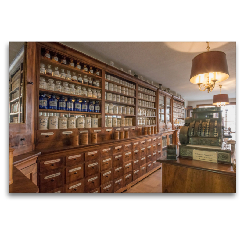 Der Eingangsbereich des Apothekenmuseums