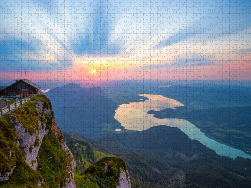 Abendstimmung auf der Schafbergspitze