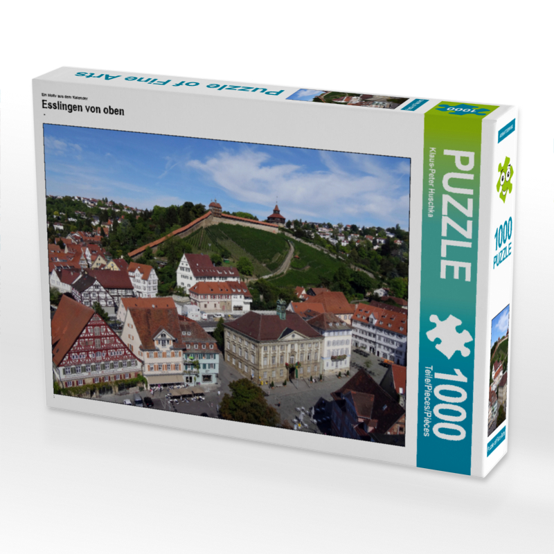 Ein Motiv aus dem Kalender Esslingen von oben - CALVENDO