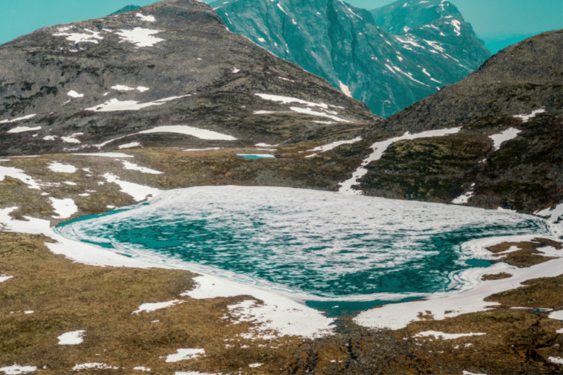 Gletschersee im Ytstedalen