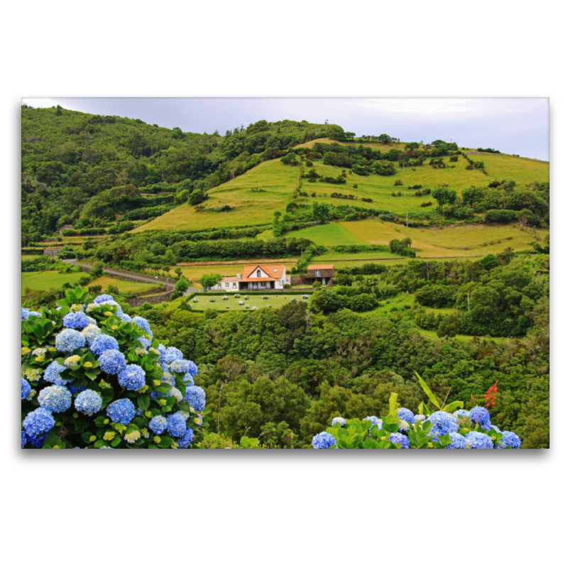 Wohnhaus in Fazenda de Santa Cruz auf der Azoren-Insel Flores