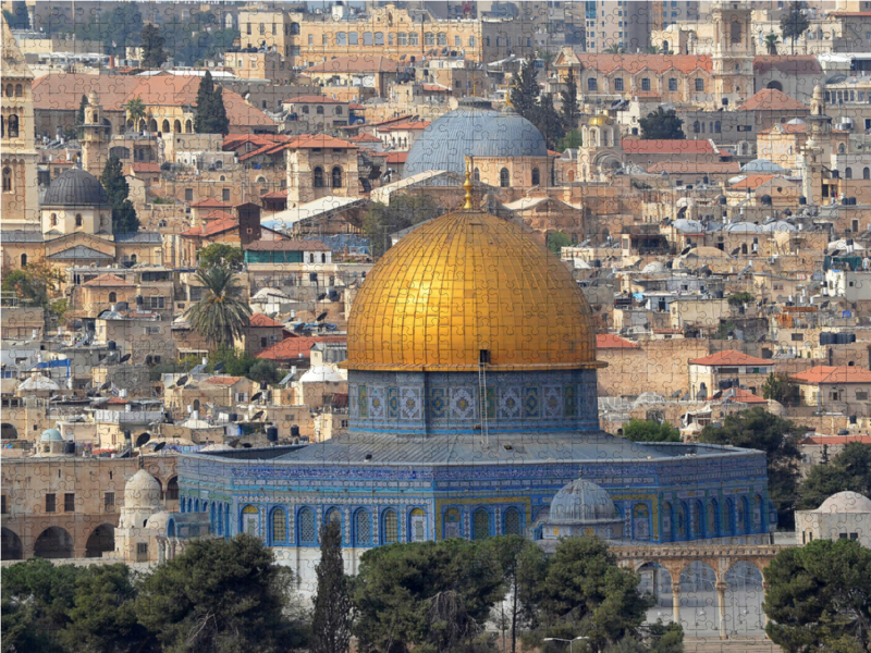 Ein Motiv aus dem Kalender Jerusalem, die heilige Stadt