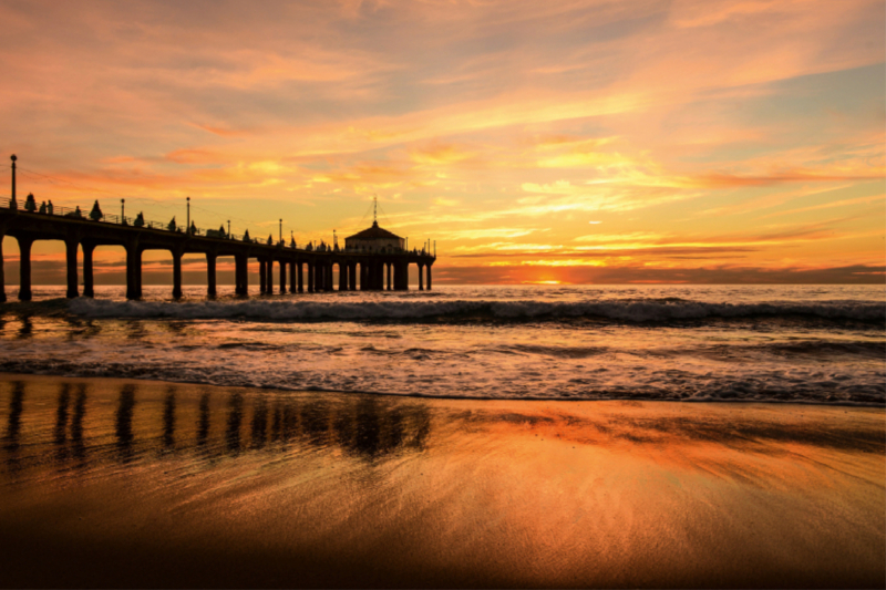 Sonnenaufgang an der Ostsee