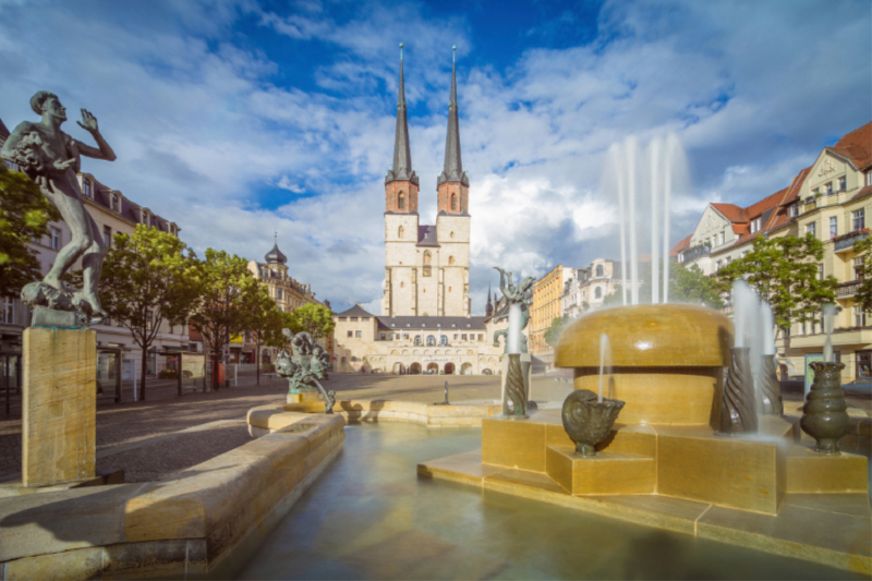 Sommer in Halle