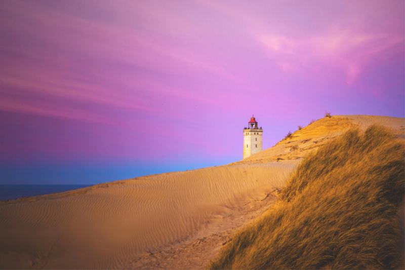 Rubjerg Knude im Winterlicht