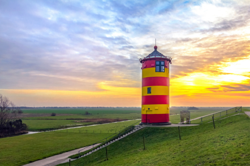 Leuchtturm bei Pilsum