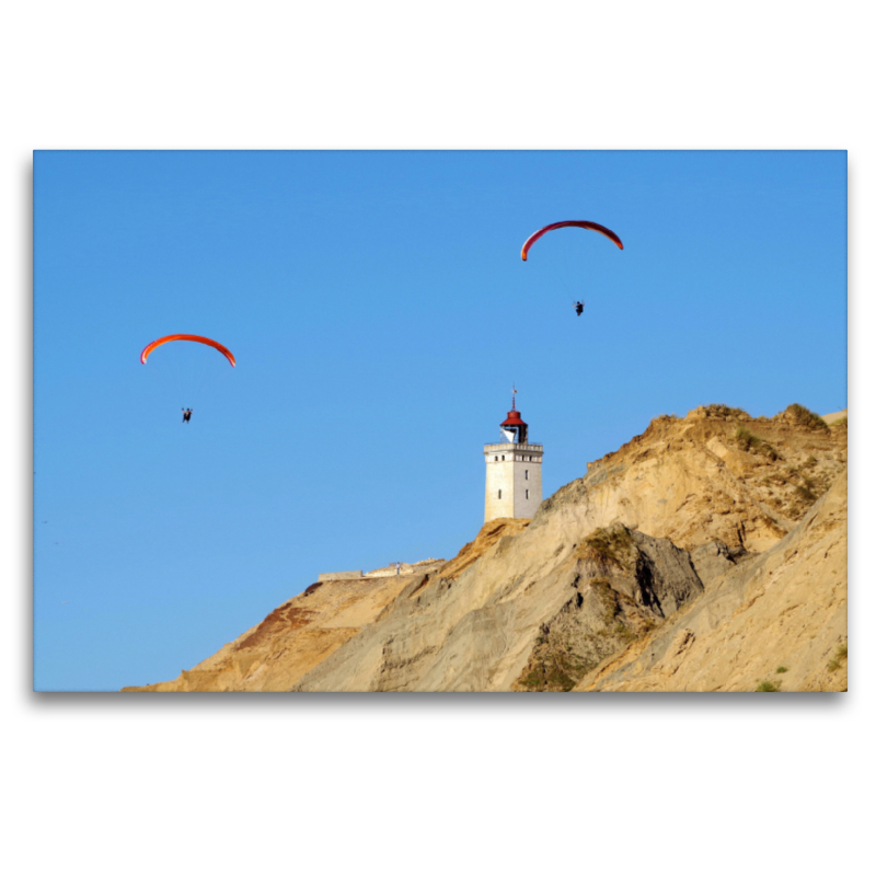 Paraglider am Rubjerg Knude Fyr