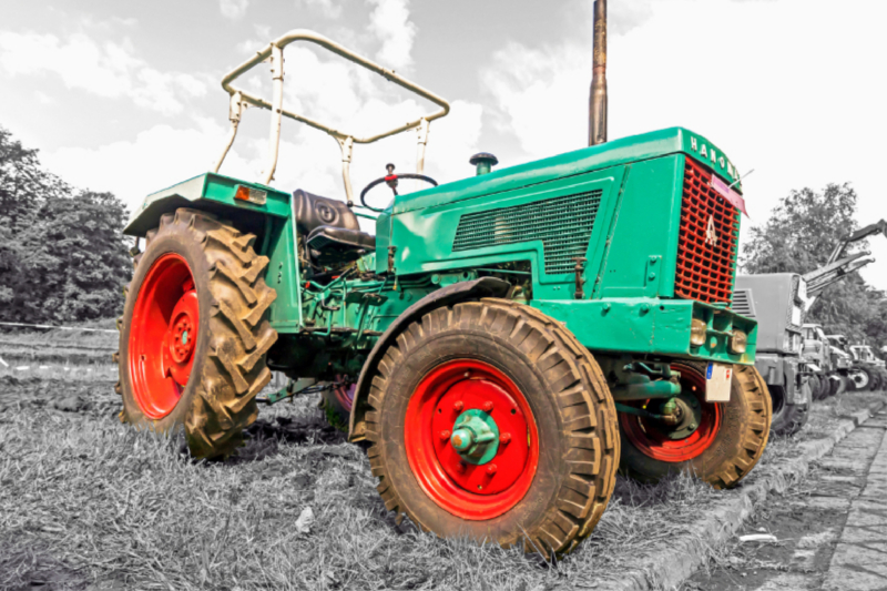 Oldtimer Trecker Hanomag Granit 500