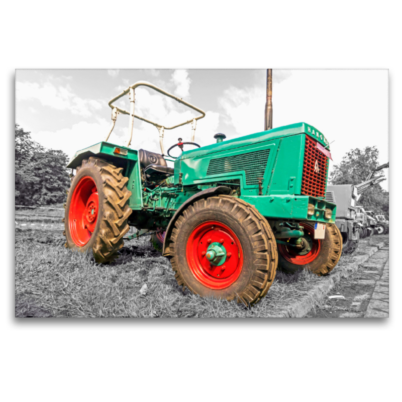 Oldtimer Trecker Hanomag Granit 500