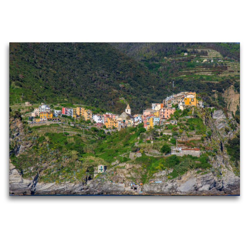 Corniglia vom Meer