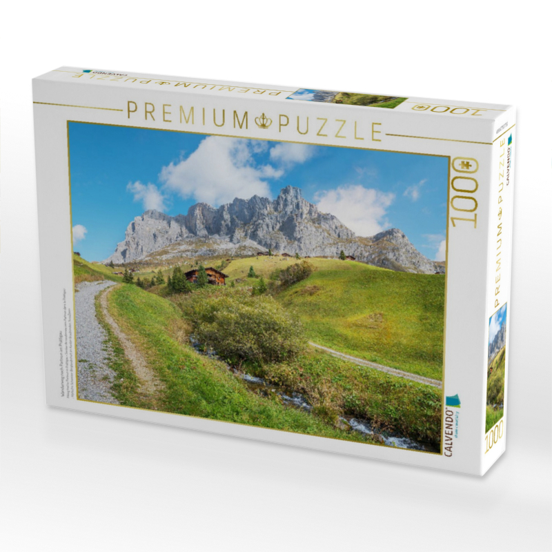 Wanderweg nach Partnun im Prättigau