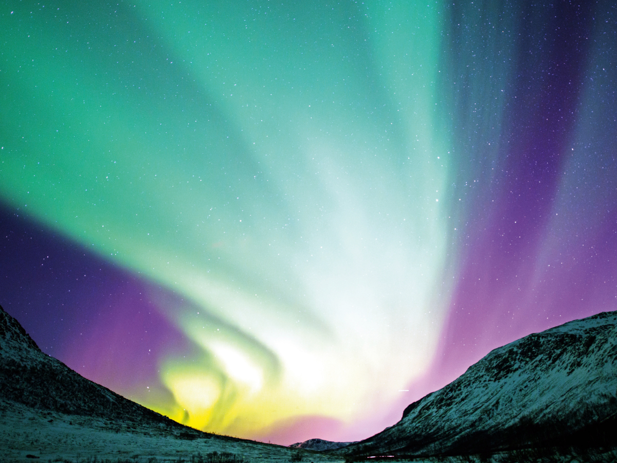 Norwegen - Nordlicht bei Tromsö