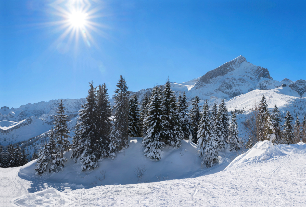 Skigebiet Kreuzeck und Alpspitze