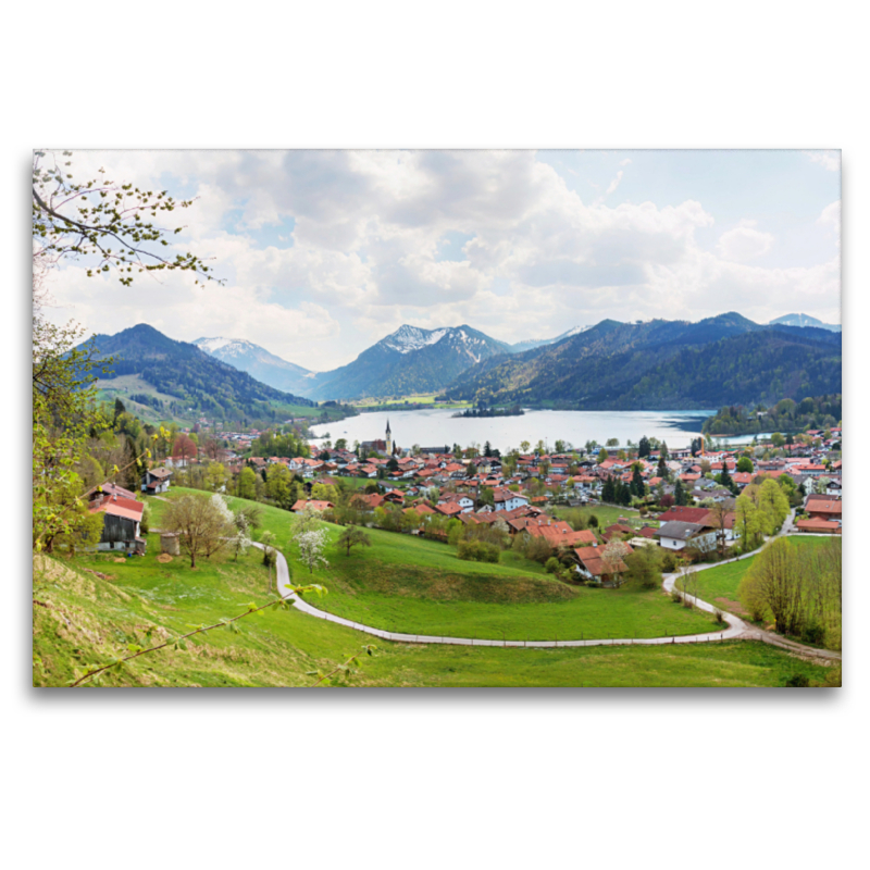 Aussicht auf den Luftkurort Schliersee